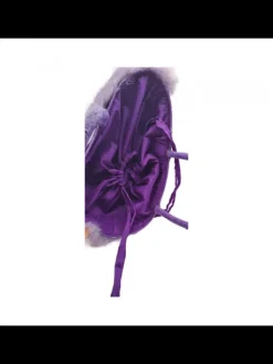 Kiara Shoes Borsa in Raffia Lilla con...