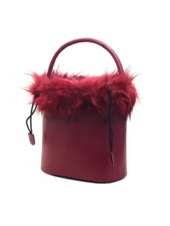 Kiara Shoes BORSA SECCHIELLO DA DONNA... Rosso Outlet