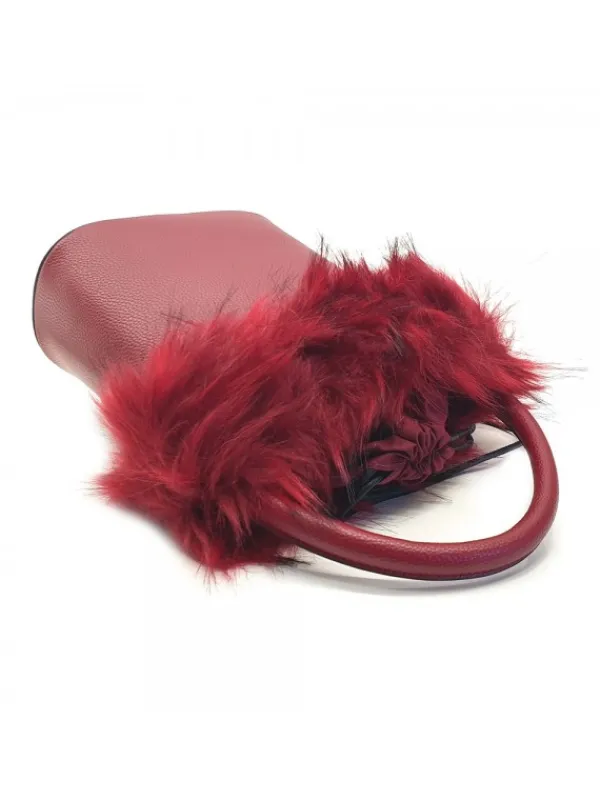 Kiara Shoes BORSA SECCHIELLO DA DONNA... Rosso Outlet