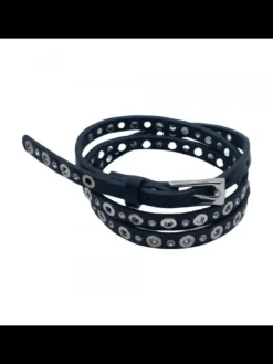 Kiara Shoes CINTURA REGOLABILE CON... Nero Discount