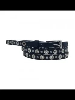 Kiara Shoes CINTURA REGOLABILE CON... Nero Discount