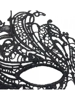 Kiara Shoes Maschera in Merletto Nero |... New