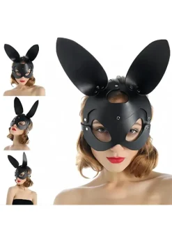 Kiara Shoes MASCHERA NERA CON ORECCHIE... Hot