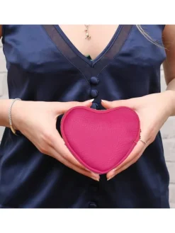 Kiara Shoes PORTAMONETE FUCSIA A CUORE... Online