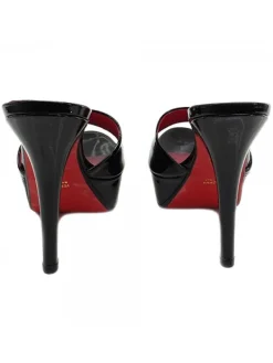Kiara Shoes SABOT IN VERNICE NERA FINO... Nero Best