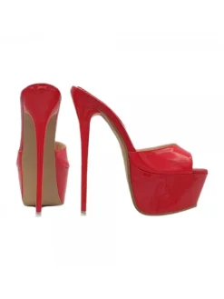 Kiara Shoes SANDALI ALTISSIMI ROSSI... Rosso Online