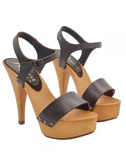 Kiara Shoes SANDALI CON TACCO 13 CM &... Cuoio Best