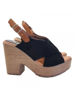 Kiara Shoes SANDALI DA DONNA IN... Nero Hot