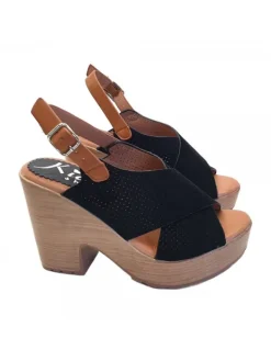 Kiara Shoes SANDALI DA DONNA IN... Nero Hot