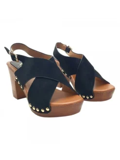Kiara Shoes SANDALI DA DONNA IN... Nero Outlet