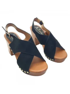 Kiara Shoes SANDALI DA DONNA IN... Nero Outlet