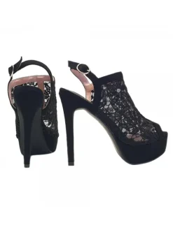 Kiara Shoes SANDALI DA DONNA IN STILE... Nero Sale