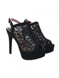 Kiara Shoes SANDALI DA DONNA IN STILE... Nero Sale
