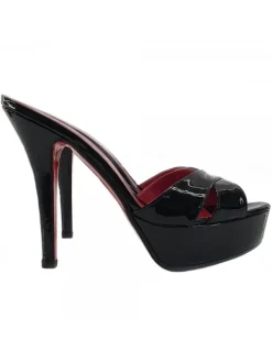 Kiara Shoes SANDALI IN VERNICE NERA... Nero Best