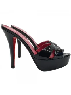 Kiara Shoes SANDALI IN VERNICE NERA... Nero Best