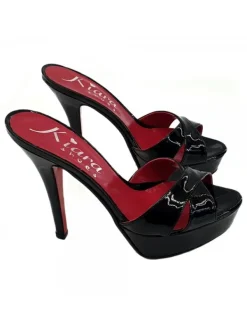 Kiara Shoes SANDALI IN VERNICE NERA... Nero Best
