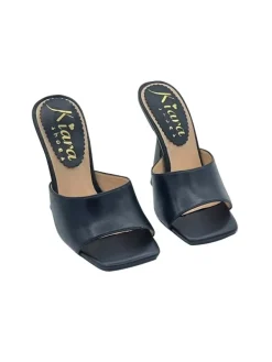 Kiara Shoes SANDALI NERI CON TACCO A... Nero Best
