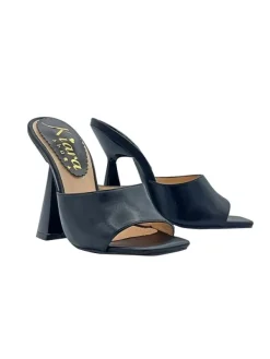 Kiara Shoes SANDALI NERI CON TACCO A... Nero Best