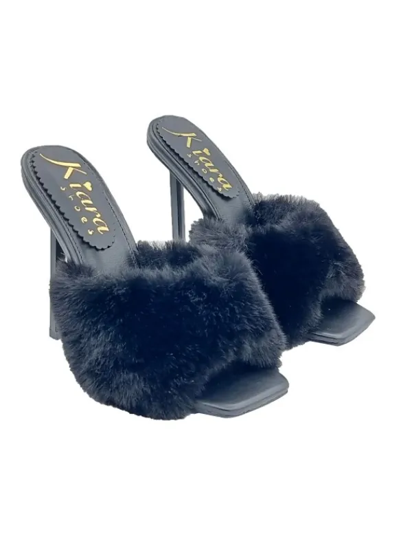 Kiara Shoes SANDALI NERI ELEGANTI CON... Nero Hot