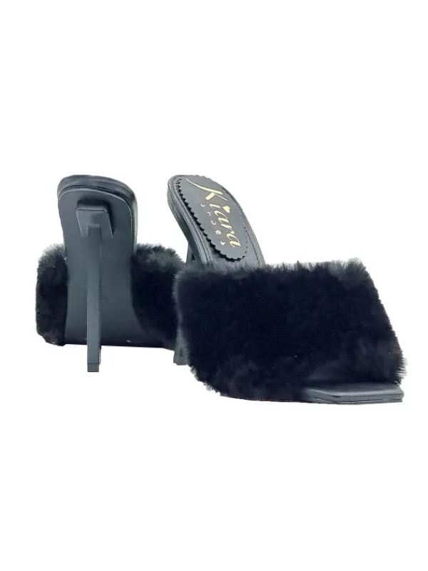 Kiara Shoes SANDALI NERI ELEGANTI CON... Nero Hot