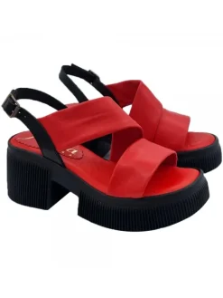 Kiara Shoes SANDALI PLATFORM ROSSI... Rosso Sale