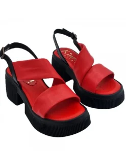 Kiara Shoes SANDALI PLATFORM ROSSI... Rosso Sale