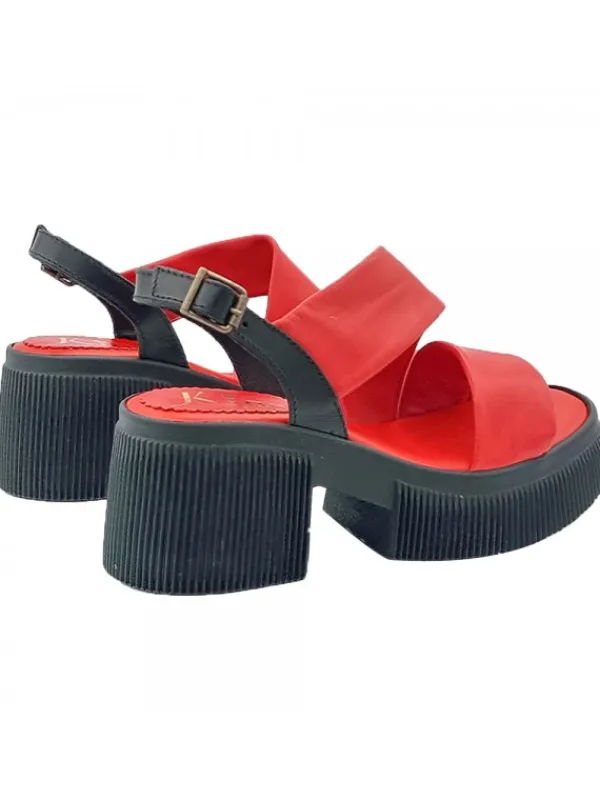 Kiara Shoes SANDALI PLATFORM ROSSI... Rosso Sale