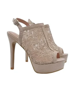 Kiara Shoes SANDALO IN MACRAME ... Beige Online