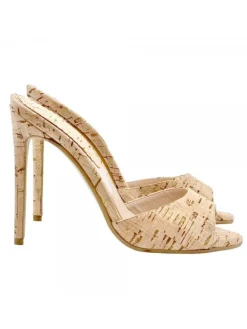 Kiara Shoes SANDALO IN SUGHERO TACCO 12 Hot