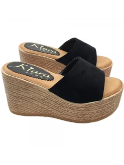 Kiara Shoes ZATTERONE IN CAMOSCIO... Nero Discount