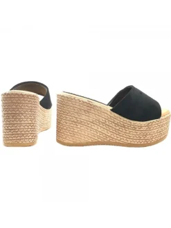 Kiara Shoes ZATTERONE IN CAMOSCIO... Nero Discount