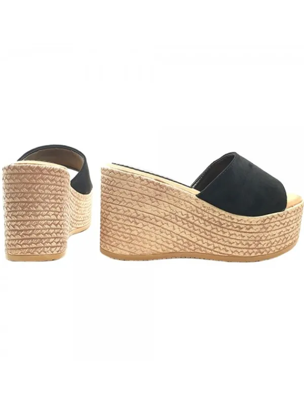 Kiara Shoes ZATTERONE IN CAMOSCIO... Nero Discount