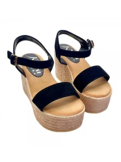 Kiara Shoes ZATTERONE IN CAMOSCIO CON... Nero