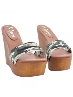 Kiara Shoes ZEPPA CAMOUFLAGE CON TACCO... Clearance