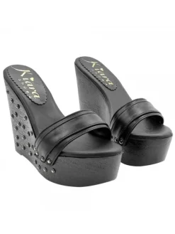 Kiara Shoes ZEPPA CON BORCHIE Nero Hot
