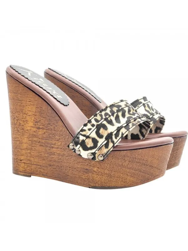Kiara Shoes ZEPPA LEOPARDATA CON TACCO...