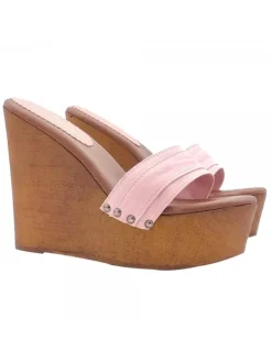Kiara Shoes ZEPPA CON TACCO 13 CM Rosa Hot