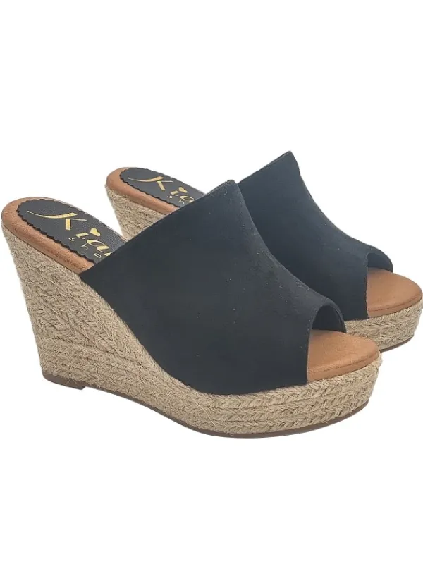 Kiara Shoes ZEPPE COMODE NERE IN... Nero Clearance