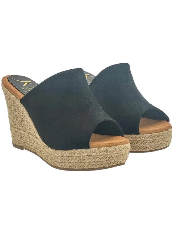 Kiara Shoes ZEPPE COMODE NERE IN... Nero Clearance