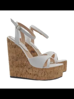 Kiara Shoes ZOCCOLI A ZEPPA BIANCHI IN... BIANCO