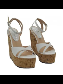 Kiara Shoes ZOCCOLI A ZEPPA BIANCHI IN... BIANCO
