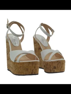 Kiara Shoes ZOCCOLI A ZEPPA BIANCHI IN... BIANCO