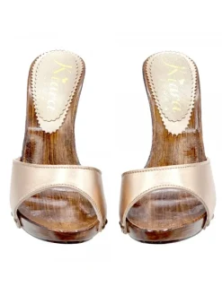 Kiara Shoes ZOCCOLI ALTI COLOR ... BRONZO Clearance