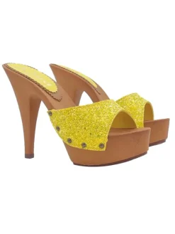 Kiara Shoes ZOCCOLI ALTI ED ELEGANTI... Giallo