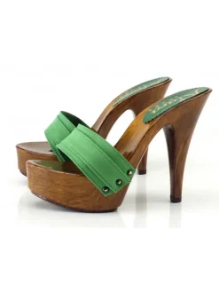 Kiara Shoes ZOCCOLI ALTI VERDI Verde Online