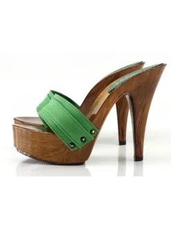 Kiara Shoes ZOCCOLI ALTI VERDI Verde Online
