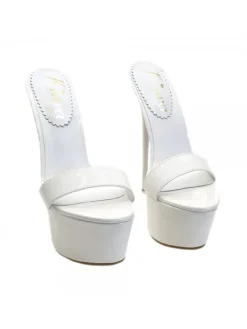 Kiara Shoes ZOCCOLI ALTISSIMI IN... BIANCO Sale