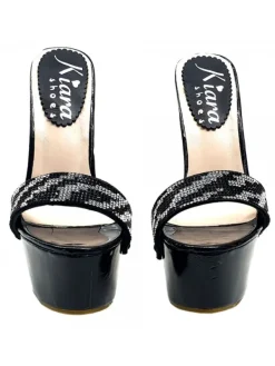 Kiara Shoes ZOCCOLI ALTISSIMI STRASSATI... Nero Online