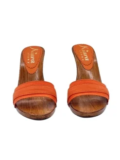 Kiara Shoes ZOCCOLI ARANCIONI COMODI Arancione Outlet