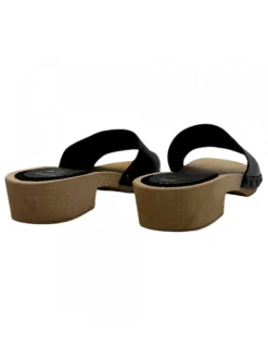 Kiara Shoes Zoccoli artigianali in vero... Nero Online